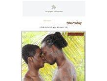 Tablet Screenshot of gayblackvideo.com